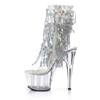 Pleaser - ADORE1017SQF Bottes de plateforme, Pole dance chaussures - Chaussures de pole dance - Couleur argent Product image